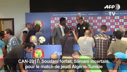 CAN-2017: Soudani forfait, Slimani incertain pour l'Algérie
