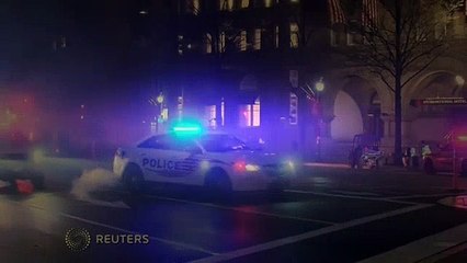 Man sets himself on fire outside Trump hotel in D.C.