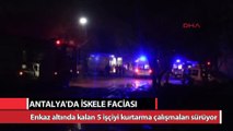 Antalya’da üniversitenin iskelesi çöktü