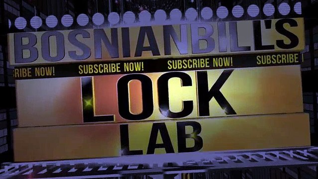 Master Lock Opened with a Plastic Zip Tie