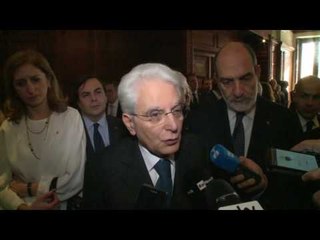 Grecia - Terremoto, dichiarazione alla stampa di Mattarella (18.01.17)