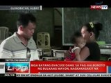 NTVL: Mga batang evacuee dahil sa pag-aalburuto ng bulkang Mayon, nagkakasakit na
