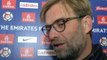 Klopp speaking before the Plymouth v LFC game