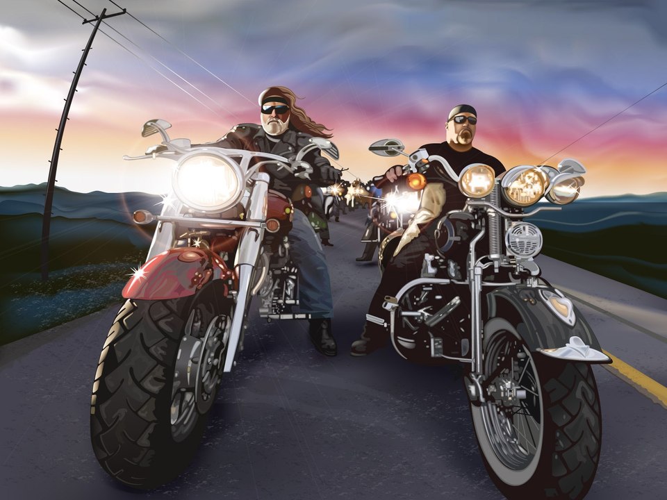 North Sea Biker - Bikerin & Biker