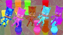 Finger Family Song PJ Masks I Daddy Catboy Mommy Owlette Brother Gekko Sister luna Girl Baby Romeo