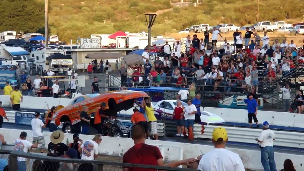 Race Car Eats Man