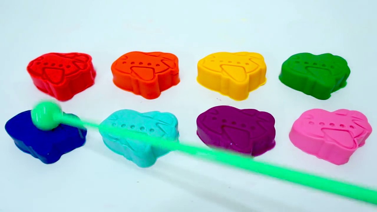 Learn Colors Playdoh Modelling Clay My Grandfathers Clock Playing a Xylophone