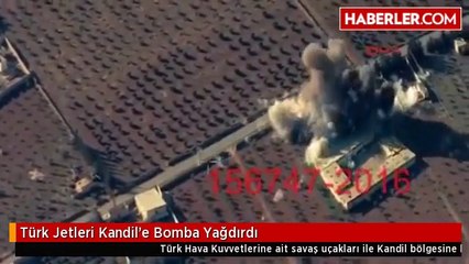 Türk Jetleri Kandil'e Bomba Yağdırdı