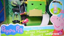 Play Doh Peppa Pig Peppa Pigs Tree House Playset and Designer Sleeping Bags