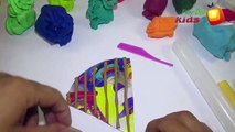 PLAY-DOH KIDS !! - Make Ice Cream Rainbow Colorful Playdoh For Peppa Pig TOys