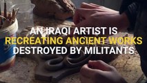 An Iraqi Artist Is Recreating Ancient Works Destroyed By Militants