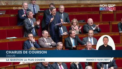 Un député UDI pose une question à l'Assemblée nationale qui dure… 10 secondes