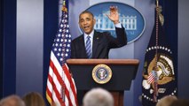 Obama volta a defender a mudança (de Trump) na última conferência de imprensa como presidente