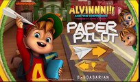ALVINNN!!! And The Chipmunks: Paper Pilot Action Game | Nickelodeon [Best Game 4 Kids]