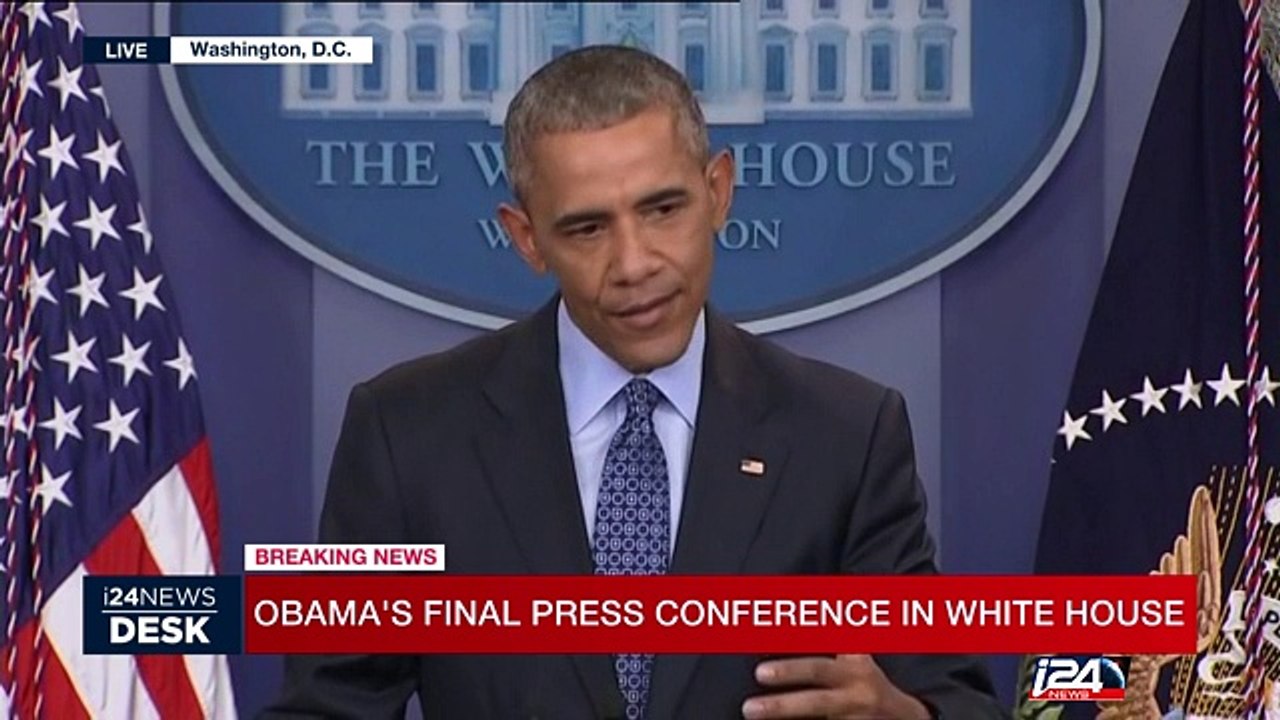 Obama's final press conference at White House