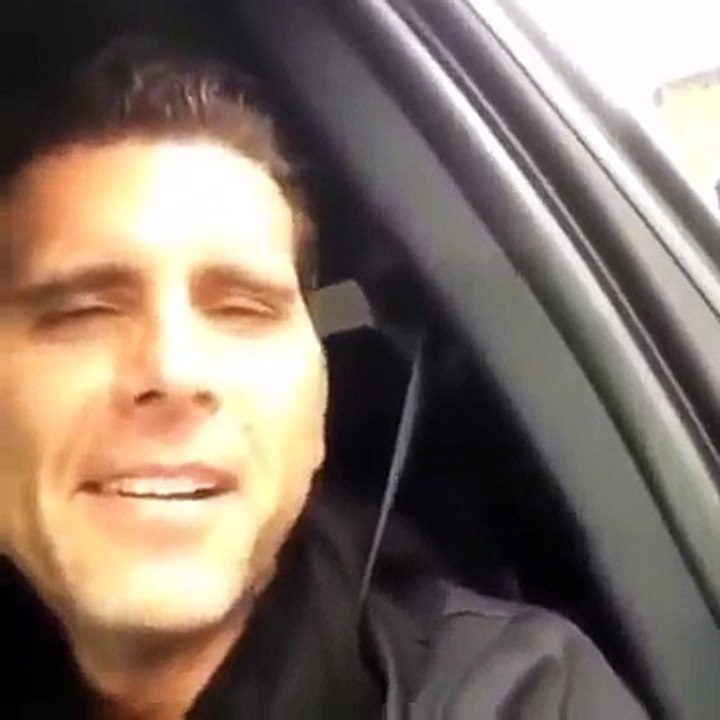 Christian Meier camino a Plaza Norte _'Firma de autógrafos'