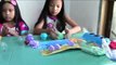 Play Doh Chocolate Popper and Moon Dough Ocean Pals 2 Play Dough Sets
