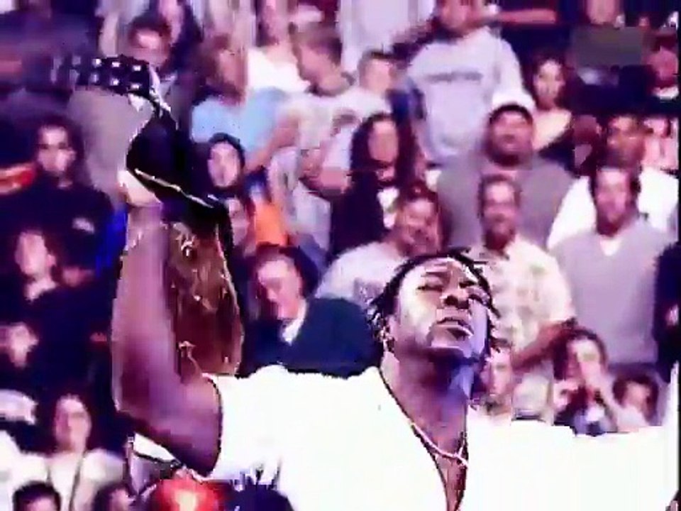 WWF SummerSlam 2001 - Booker T v.s The Rock - WCW Championship
