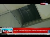 NTVL: Tubo ng tubig malapit sa nag-aabang na mga pasahero sa NAIA-3, sumabog at tumagas