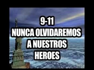 9 11 We will never forget (nunca olvidaremos)