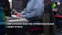 Studies show sitting too much can age you by 8 years