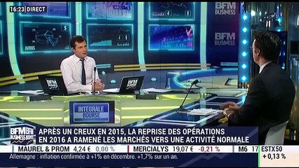 Offres publiques: Olivier Guignon estime que "2017 va fonctionner aussi bien que 2016" - 18/01