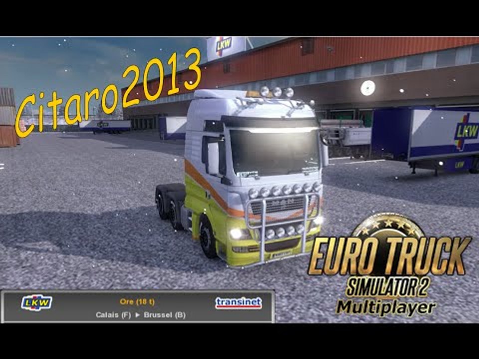 ETS2 Multiplayer: Calais to Brussel