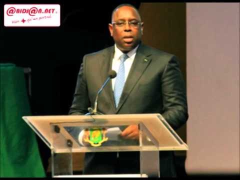 Conférence internationale sur l'émergence / Intervention du président Macky Sall