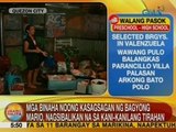UB: Mga binaha noong kasagsagan ng Bagyong Mario, nagsibalikan na sa kani-kanilang tirahan