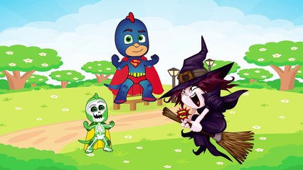 pj masks full episodes, 5 little monkeys jumping on the bed nursery rhyme