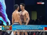 BP: Pagpapa-seksi ni Tom Rodriguez sa denim at underwear fashion show, pinag-uusapan pa rin