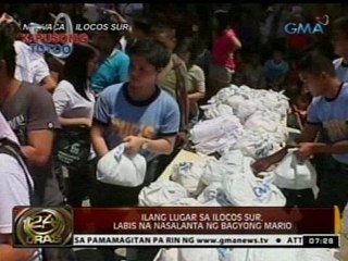 24 Oras: Mga nasalanta ng bagyong Mario, hinatiran ng tulong ng GMA Kapuso Foundation