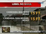 24 Oras: 11 barangay sa Candaba, Pampanga, lubog pa rin sa baha