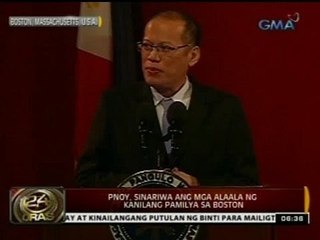 24 Oras: PNoy, ninais noon na ipaghiganti ang pagpatay sa amang si Sen. Ninoy Aquino