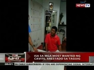 QRT: Isa sa mga most wanted ng Cavite, arestado sa Taguig