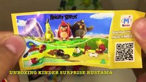Super Giant Kinder Surprise Egg Огромный Киндер Сюрприз Unboxing Surprise Eggs Angry Birds,Minions