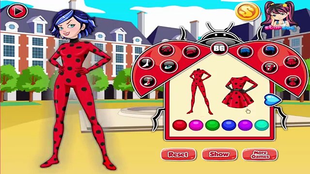 Miraculous Ladybug Marinette Dupain-Cheng Dress Up Game :   H…