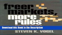 Download [PDF] Freer Markets, More Rules: Regulatory Reform in Advanced Industrial Countries