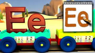ABC Train - ABC Song, Learn Letters of the Alphabet   Kids Learning - Alphabet Song by ABCsong.TV