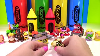 Best Learning Colors Video for Children  - Paw Patrol Crayon Surprise Toys