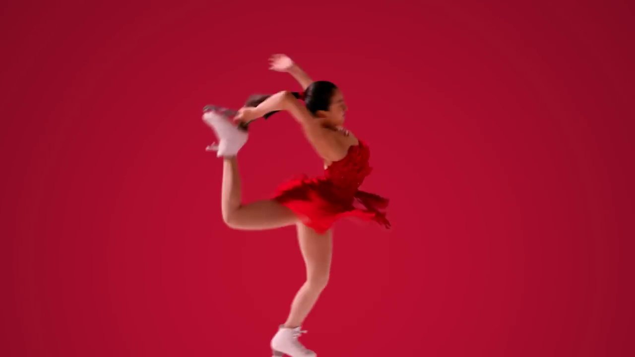 【浅田真央 CM】ロッテ　ガーナ「真っ赤って、ときめき。浅田真央スケート」篇　１５秒