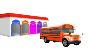 Colors for Kids  to Learn with Cars Vehicles 3D - Colours for Children - Learning Videos