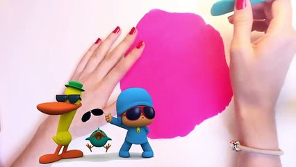 Play Doh Elly Shape DIY Pocoyo Play Dough Elly de Plastilina Пластилін Покојо Lets Go Pocoyo