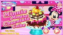 Mickey Mouse Clubhouse Games - Minnie Mouse Chocolate Cake - New Kid Games Videos HD