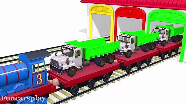 Video For Kids Learn Colors with Kids Bus Vehicles Transport for Children and Toddlers