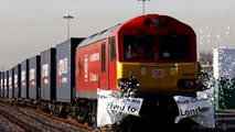 First Chinese freight train arrives in London