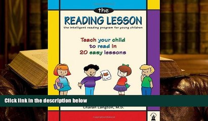 Epub  The Reading Lesson: Teach Your Child to Read in 20 Easy Lessons Full Book