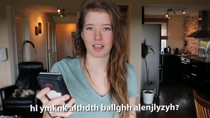 بنت اجنبيه نزلت برنامج لتعليم اللغه العربيه و بتجرب تتكلم مسخره اقسم بالله