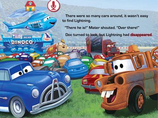 Radiator Springs Road Trip Story Book by Disney Story Time| Cars