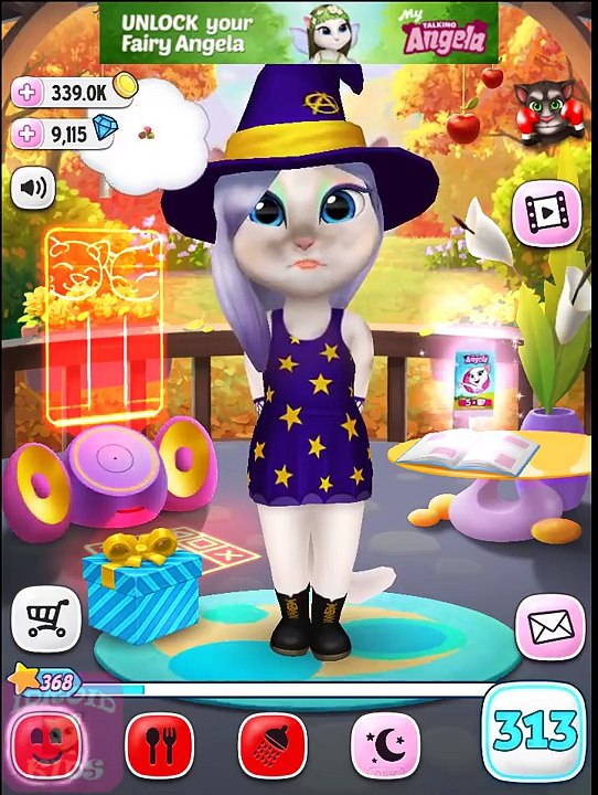 My Talking Angela Gameplay Level 313 - Great Makeover #87 - Best Games for Kids